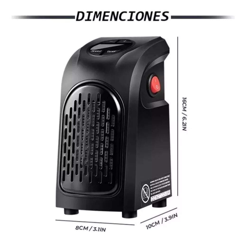 calefactor eléctrico 400 W