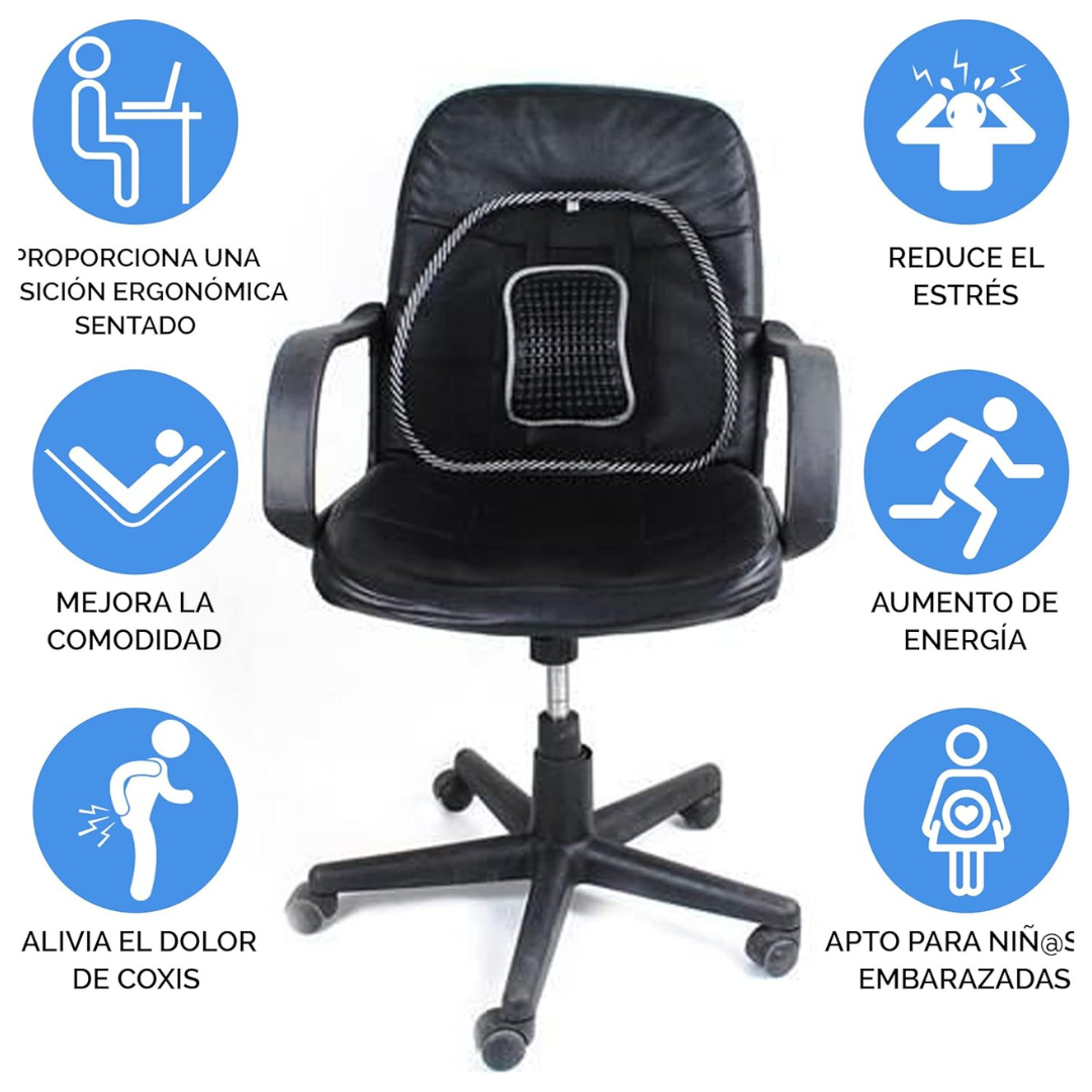 Cojín Lumbar Ergonómico™ Pro