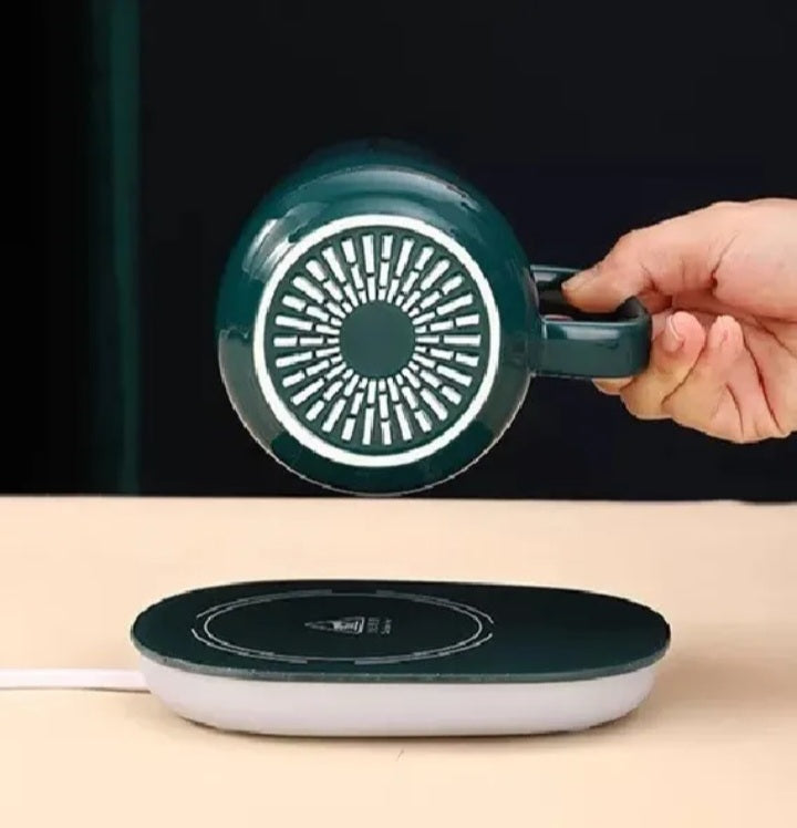 Taza con Calentador Eléctrico™ – Tu bebida siempre caliente, tu momento perfecto