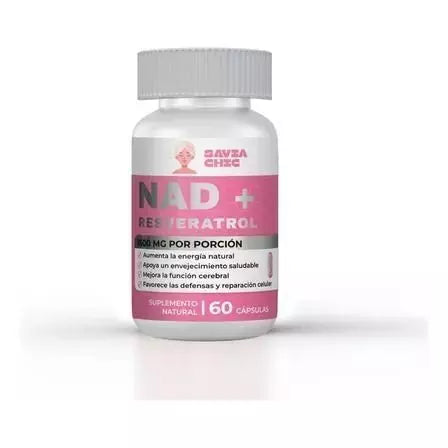 NAD+ + Resveratrol – Energía Que Se Siente™