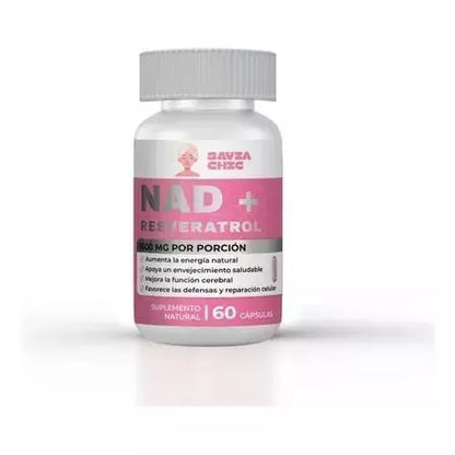 NAD+ + Resveratrol – Energía Que Se Siente™