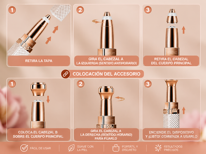 Depilador Facial Premium 2 en 1