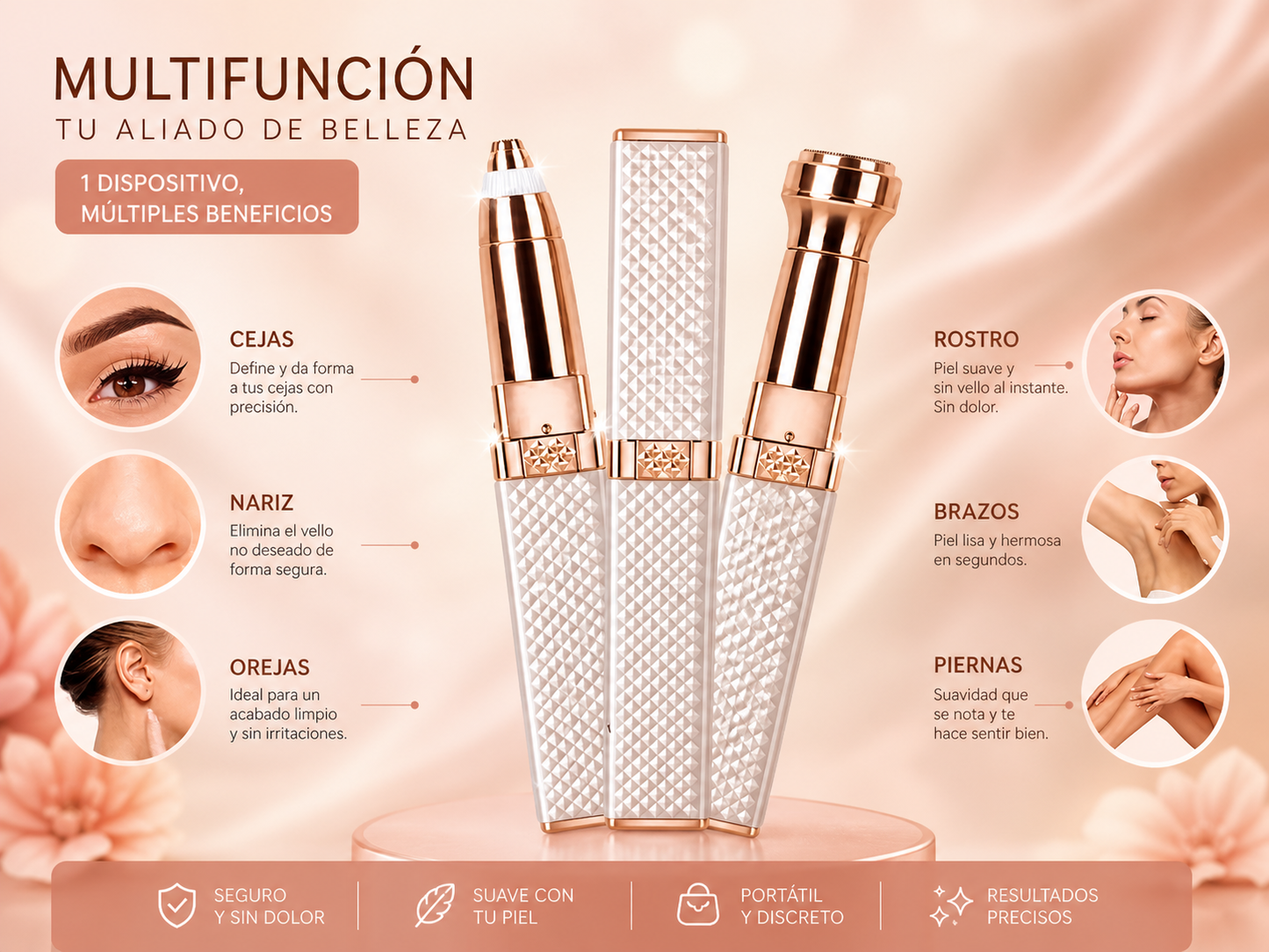 Depilador Facial Premium 2 en 1