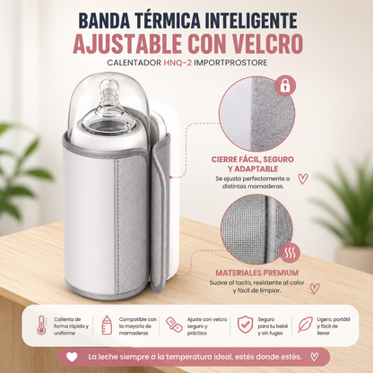 Calentador de Biberones Portátil USB para Bebé