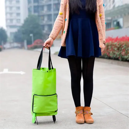 Bolso Plegable Con Ruedas  2 en 1